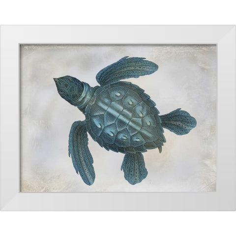 Mr. Tutel White Modern Wood Framed Art Print by Pazan, Tony