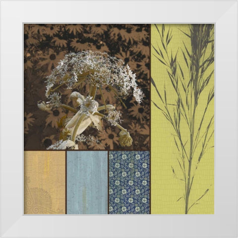 Morning Dew 1 White Modern Wood Framed Art Print by Pazan, Tony