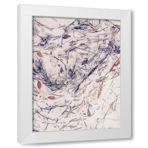 Shells 2 White Modern Wood Framed Art Print by Urban Epiphany