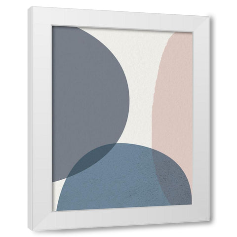 Mid Century Soft Luxe 4 White Modern Wood Framed Art Print by Urban Epiphany