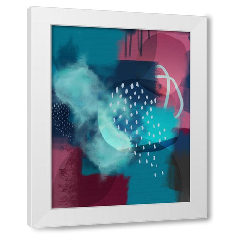 Bohemian Mix White Modern Wood Framed Art Print by Urban Epiphany