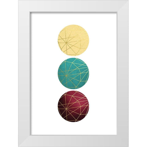 Still Tones White Modern Wood Framed Art Print by Urban Epiphany