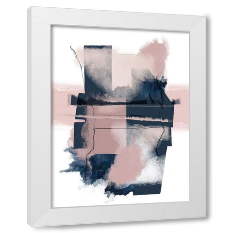 Juxtaposed Reality 1 White Modern Wood Framed Art Print by Urban Epiphany