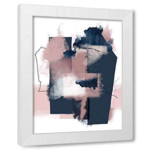 Juxtaposed Reality 2 White Modern Wood Framed Art Print by Urban Epiphany