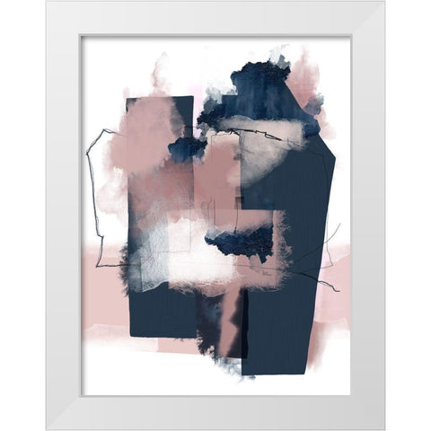 Juxtaposed Reality 2 White Modern Wood Framed Art Print by Urban Epiphany