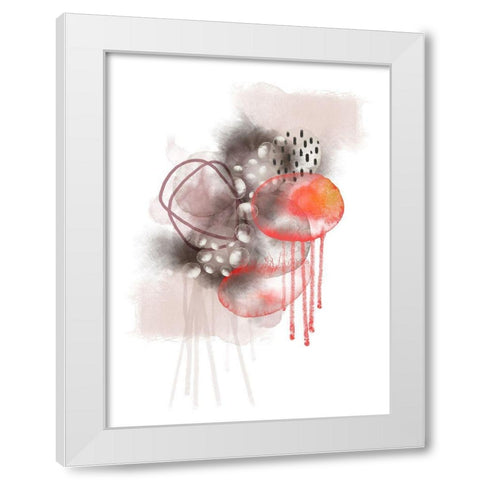 Daydream White Modern Wood Framed Art Print by Urban Epiphany