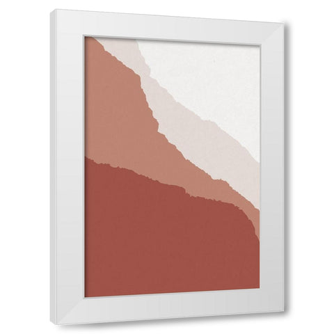 Canyon Views 1 White Modern Wood Framed Art Print by Urban Epiphany