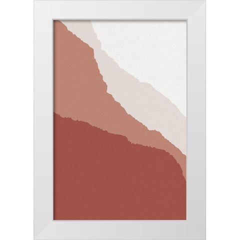 Canyon Views 1 White Modern Wood Framed Art Print by Urban Epiphany