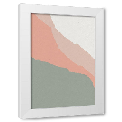 Canyon Horizons 1 White Modern Wood Framed Art Print by Urban Epiphany