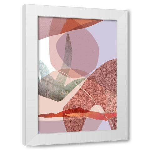 Dusty Desert 5 White Modern Wood Framed Art Print by Urban Epiphany
