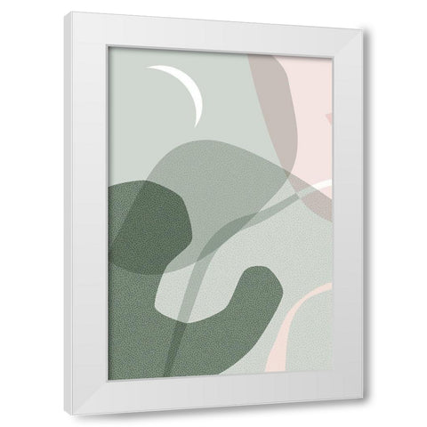 Dusty Desert 9 White Modern Wood Framed Art Print by Urban Epiphany