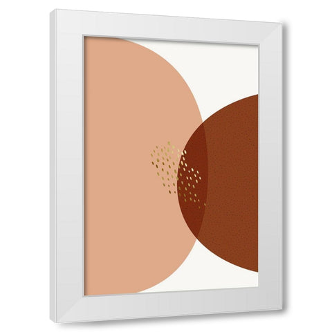 Mid Century Boho Minimalist 2 White Modern Wood Framed Art Print by Urban Epiphany
