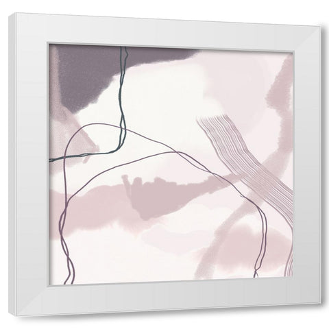 Poise 2 White Modern Wood Framed Art Print by Urban Epiphany