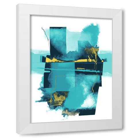 Juxtaposed Fantasy 1 White Modern Wood Framed Art Print by Urban Epiphany