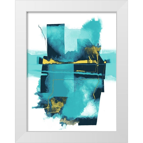 Juxtaposed Fantasy 1 White Modern Wood Framed Art Print by Urban Epiphany