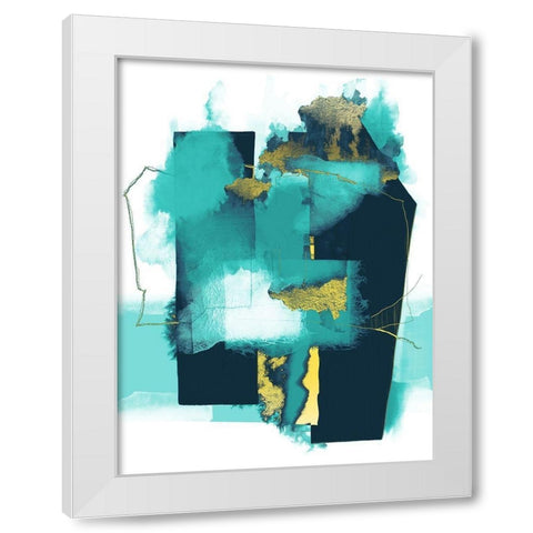 Juxtaposed Fantasy 2 White Modern Wood Framed Art Print by Urban Epiphany