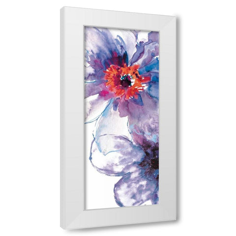 Morning Bloom White Modern Wood Framed Art Print by Brown, Victoria