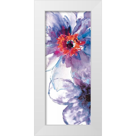 Morning Bloom White Modern Wood Framed Art Print by Brown, Victoria