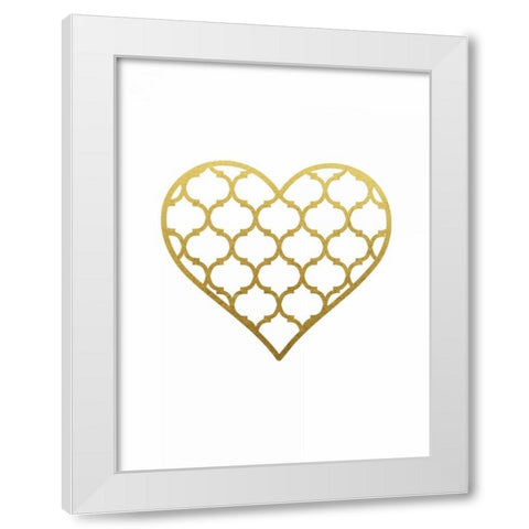 SOHO Loft 1 White Modern Wood Framed Art Print by Brown,Victoria