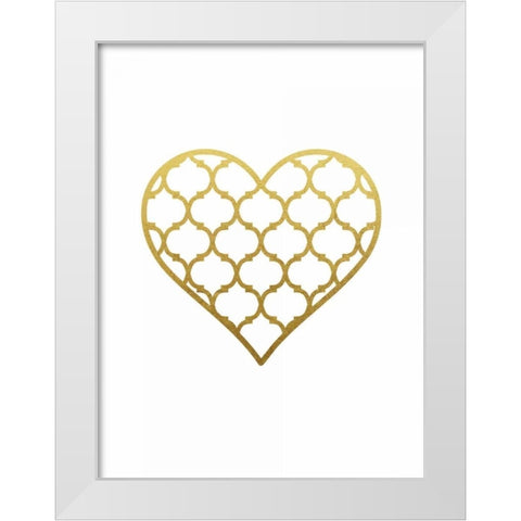 SOHO Loft 1 White Modern Wood Framed Art Print by Brown,Victoria