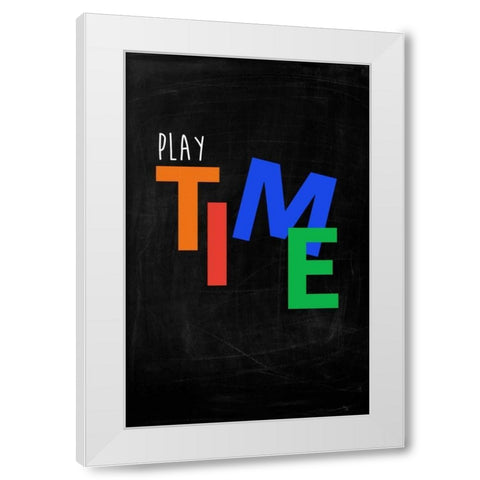 Kids Typo 2 White Modern Wood Framed Art Print by Brown,Victoria