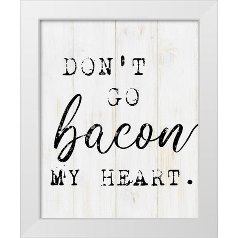 Kitchen Words 2 White Modern Wood Framed Art Print by Brown, Victoria
