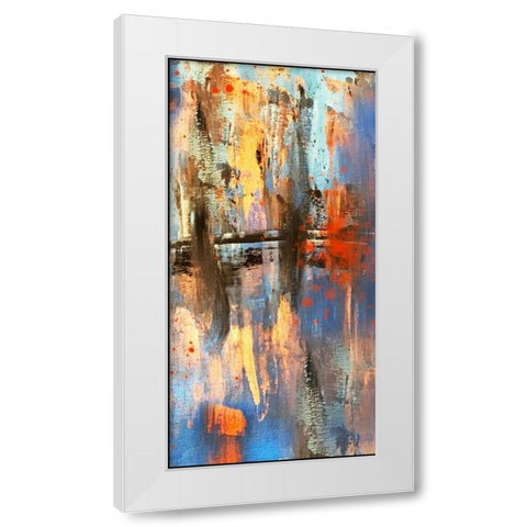 Console 1 White Modern Wood Framed Art Print by Brown,Victoria