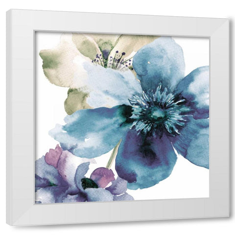Aromatic Botanics White Modern Wood Framed Art Print by Brown, Victoria