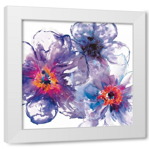 Infusion 1 White Modern Wood Framed Art Print by Brown, Victoria