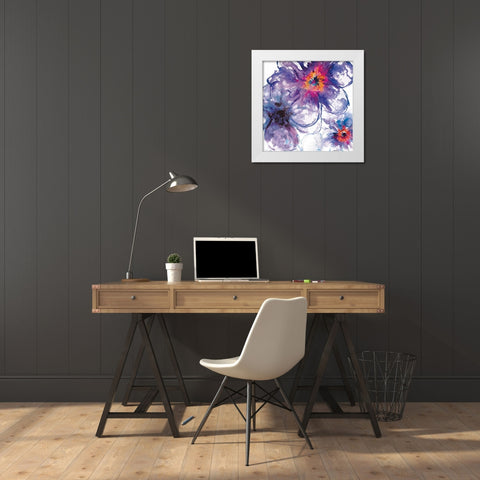 Infusion 2 White Modern Wood Framed Art Print by Brown, Victoria