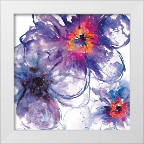 Infusion 2 White Modern Wood Framed Art Print by Brown, Victoria