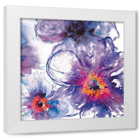 Infusion 3 White Modern Wood Framed Art Print by Brown, Victoria
