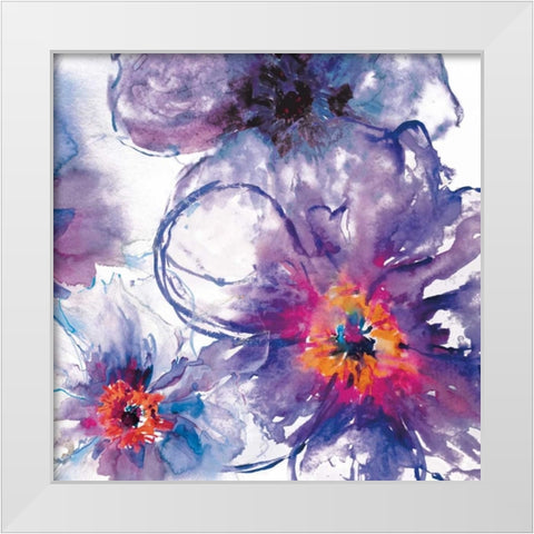 Infusion 3 White Modern Wood Framed Art Print by Brown, Victoria