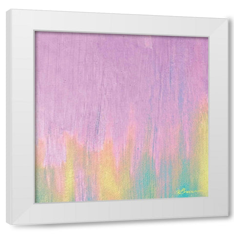 Cotton Candy 1 White Modern Wood Framed Art Print by Brown, Victoria