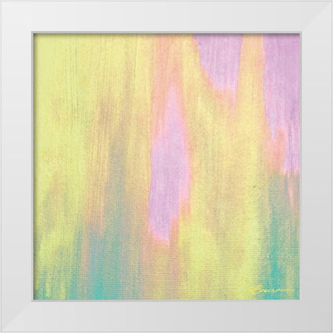 Cotton Candy 2 White Modern Wood Framed Art Print by Brown, Victoria