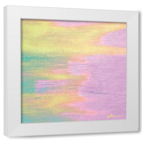 Cotton Candy 3 White Modern Wood Framed Art Print by Brown, Victoria