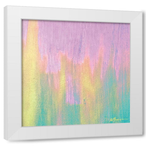 Cotton Candy 4 White Modern Wood Framed Art Print by Brown, Victoria
