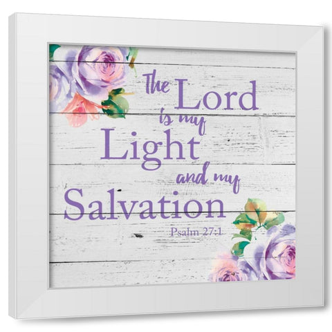 My Light White Modern Wood Framed Art Print by Brown, Victoria