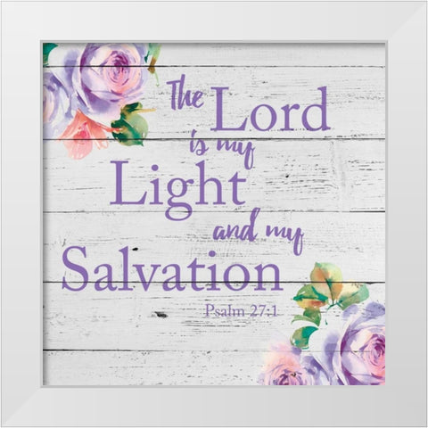 My Light White Modern Wood Framed Art Print by Brown, Victoria