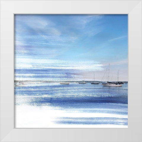 Coastal 2 White Modern Wood Framed Art Print by Brown, Victoria