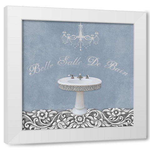 Sink Belle 2 White Modern Wood Framed Art Print by Brown, Victoria
