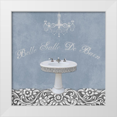 Sink Belle 2 White Modern Wood Framed Art Print by Brown, Victoria