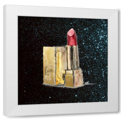 Girl Boss 1 White Modern Wood Framed Art Print by Lula Bijoux and Company