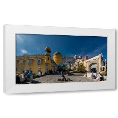 Portugal Sintra White Modern Wood Framed Art Print by Kostka, Vladimir