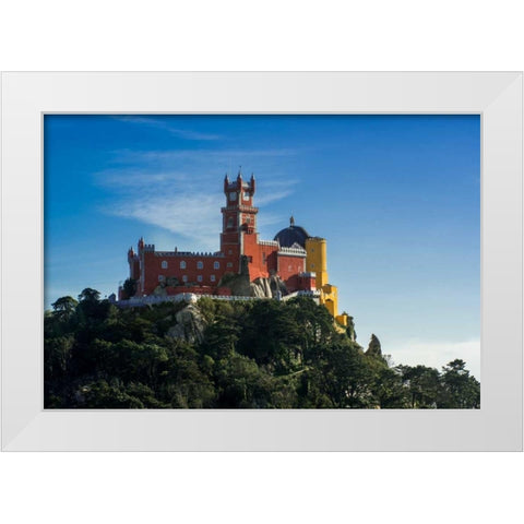 Portugal Sintra 1 White Modern Wood Framed Art Print by Kostka, Vladimir