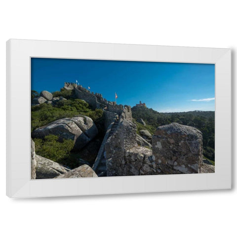 Portugal Sintra 2 White Modern Wood Framed Art Print by Kostka, Vladimir