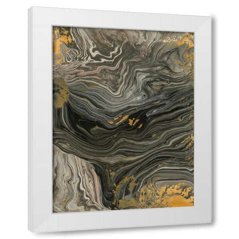 Rippled Wreck 1 White Modern Wood Framed Art Print by Barski, Karen