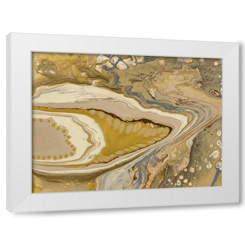 Revealing Arrows 1 White Modern Wood Framed Art Print by Barski, Karen