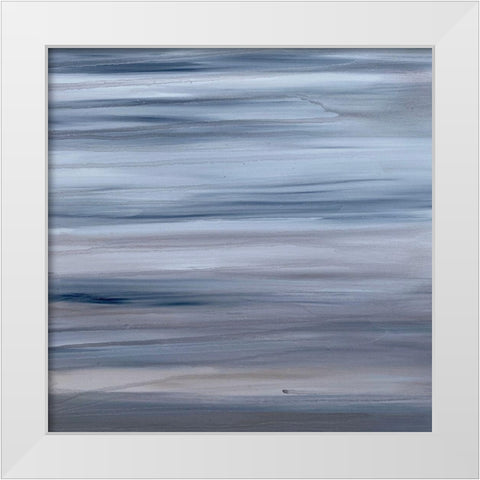 Muddy Waters 1 White Modern Wood Framed Art Print by Barski, Karen