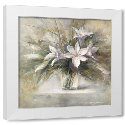 Afternoon II White Modern Wood Framed Art Print by Ichikawa, Yumiko